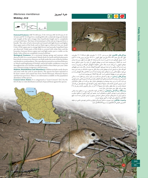 اطلس پستانداران ایران - نمونه سوم - جزیره کتاب های الکترونیکی